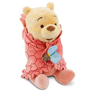 Disney Babies Winnie the Pooh Bear Blanket Baby Plush Doll Toy 10 H 