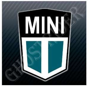 Mini Cooper Emblem BMC Vintage Old Logo Sticker Decal