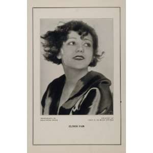  1927 Silent Film Elinor Fair Cecil B. De Mille Studios 