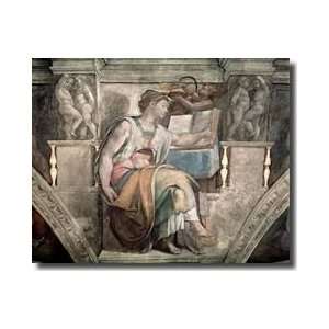  Sistine Chapel Ceiling Erythraean Sibyl 150812 Giclee 