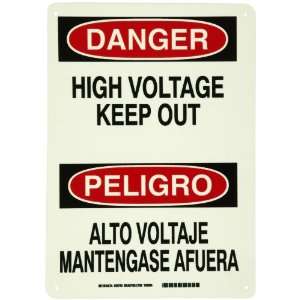   Keep Out/Alto Voltaje Mantengase Afuera Industrial & Scientific
