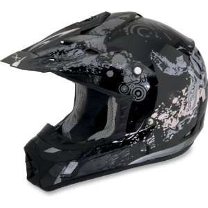  AFX FX 17Y Youth Helmet Stunt Full Face Black Large 
