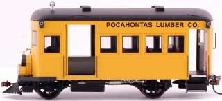 Spectrum On30 Scale Train Rail Bus DCC Equipped Pocahontas Lumber 