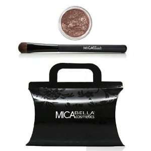 Micabella Mineral Eye Shadows #95 Amblance + Oval Eye Brush + Box +A 