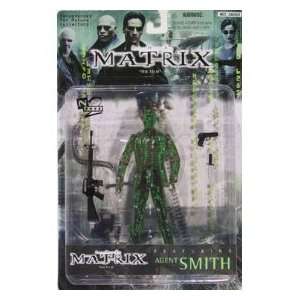  Matrix Agent Smith as Matrix Action Figure Toys & Games