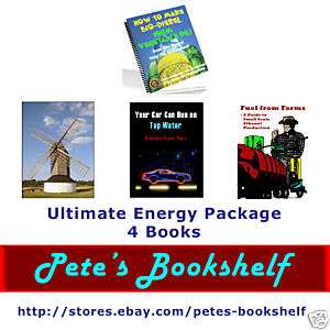 Ultimate Energy Package Biodiesel/Ethanol/Wind/Hydrogen  