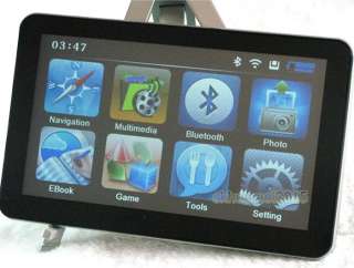   GPS Navigation Bluetooth AV IN WinCE 6.0 128MB TTS free map 4GB 7048A