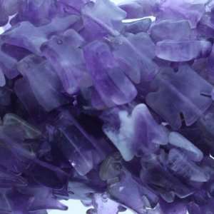 Amethyst  Animal Mix Plain   12mm Diameter, No Grade   Sold by 16 