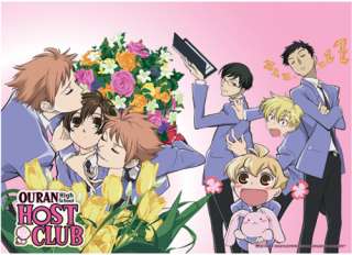 Wall Scroll OURAN HIGH SCHOOL HOST CLUB NEW Smothered Haruhi Licensed 