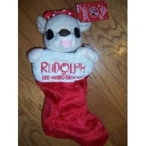   THE RED NOSED REINDEER PLUSH CLARICE STOCKING (15) 