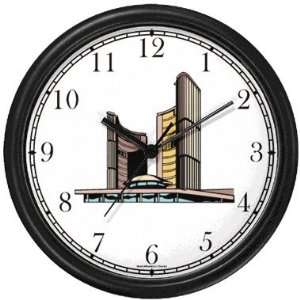 Toronto City Hall   Canadian Theme   Famous Landmarks   Wall Clock by 