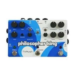 Pigtronix Philosopher King Compressor & Sustainer Guitar Effects Pedal