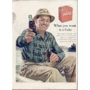   is a Coke  1952 COKE / Coca Cola Ad, A4790. 