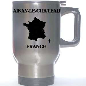  France   AINAY LE CHATEAU Stainless Steel Mug 