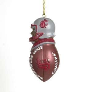   State Cougars NCAA Team Tackler Player Ornament (3 African American