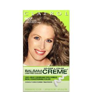   Balsam Lasting Color Creme Hair Color Light Ash Brown (607) Beauty