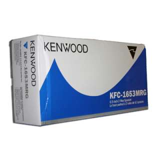 Kenwood 6.5 2 Way Marine Audio Speakers System NEW 019048178480 