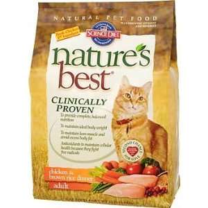   Diet Natures Best Adult Chicken & Brown Rice Dinner Dry Cat Food   6