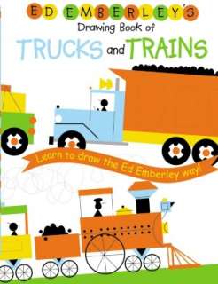   Ed Emberleys Drawing Book of Trucks and Trains by Ed 