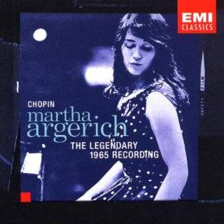 Martha Argerich Plays Chopin The Legendary 1965 Recording Audio CD 