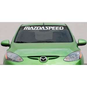  Mazda MazdaSpeed Windshield Vinyl Banner Wall Decal 36 x 