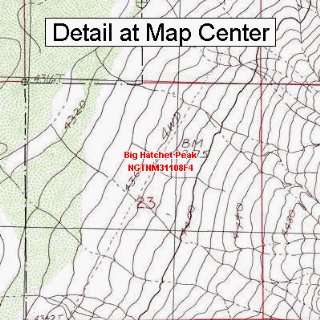   Map   Big Hatchet Peak, New Mexico (Folded/Waterproof) Sports