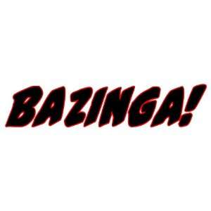  Big Bang Theory Sticker   Bazinga 