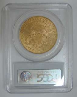 1904 US Liberty $20 Dollar Double Eagle Gold Coin PCGS MS62 UNC 