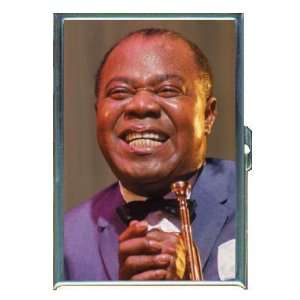 LOUIS ARMSTRONG CONCERT JAZZ ID Holder, Cigarette Case or Wallet MADE 