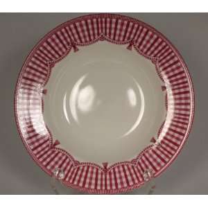   Queens Rooster Fine China Rimmed Soup/Salad Bowl