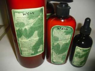 Wen products 32, 16, 6 oz cleansing condit , 1 body lotion, 1 oil 