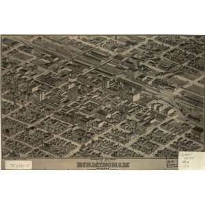  1904 map business districts Birmingham, Alabama