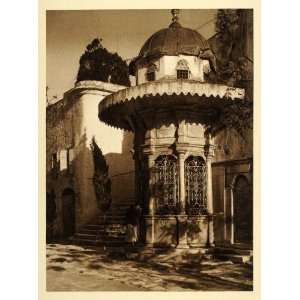  1925 Acre Akka Israel Well Architecture Photogravure 