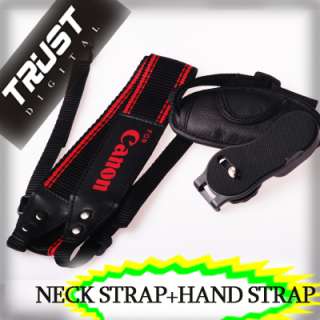 Neck strap+hand strap for All Canon 350D 400D 450D 550D  