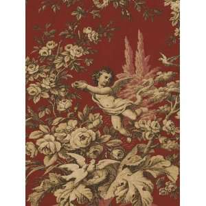  Traditional Roses Red Wallpaper in Chateau 2