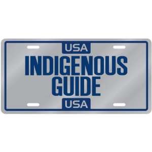  New  Usa Indigenous Guide  License Plate Occupations 