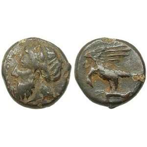 Akragas, Sicily, 338   287 B.C.; Bronze Onkia Toys 