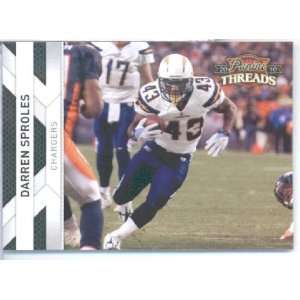   Darren Sproles   San Diego Chargers   NFL Trading Card in Screwdown