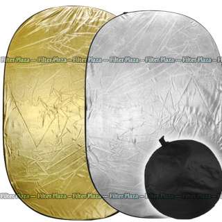 40 X 60 2in1 collapsible reflector disc oval 100x150  