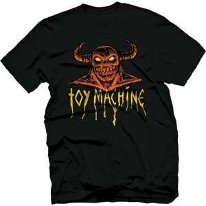  Toy Machine T Shirt Welcome Monster [Large] Black Sports 