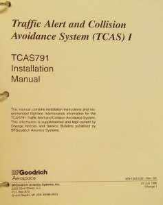 BF Goodrich TCAS 791 Installation Manual  