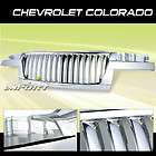 CHEVY 2004 2007 COLORADO ALL CHROME VERTICAL STYLE FRONT REPLACEMENT 
