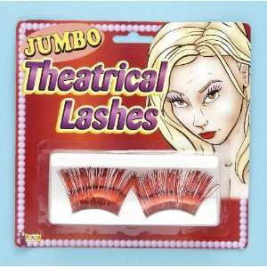  Jumbo Fake Eyelashes 20s Showgirl Costume Cosmetic [Toy 