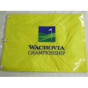 Wachovia Championship Flag Yellow Quail Hollow Golf NEW 