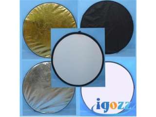 80cm 32 5 in 1 Light Multi Collapsible Disc Reflector  