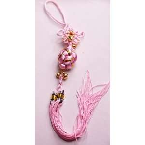  Feng shui Pink Chinese Knot Chain  good for Love   J156 