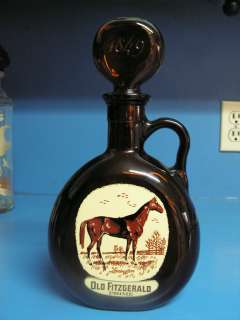   FITZGERALD PRIME Lexington Horse Decanter Whisky D 379 Flagship NICE