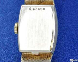 Ladies Rolex Precision 14K Y/G Watch C.1950s Ref 8197  