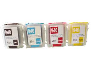 Refillable Pigment ink Cartridge for HP 940 Pro 8500  