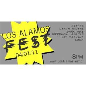 3x6 Vinyl Banner   Los Alamos Fest 